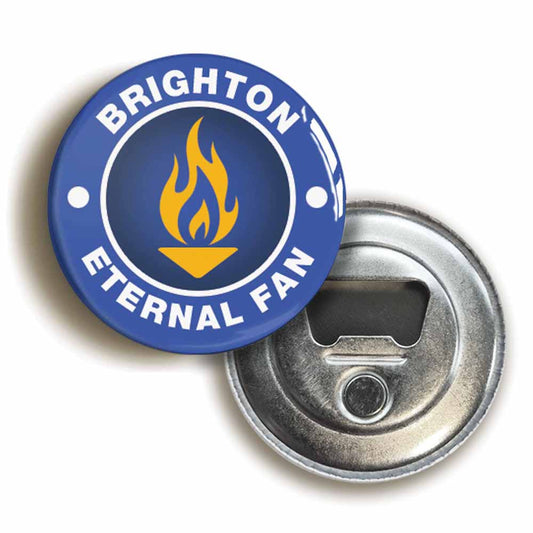 A picture of a bottle opener fridge magnet