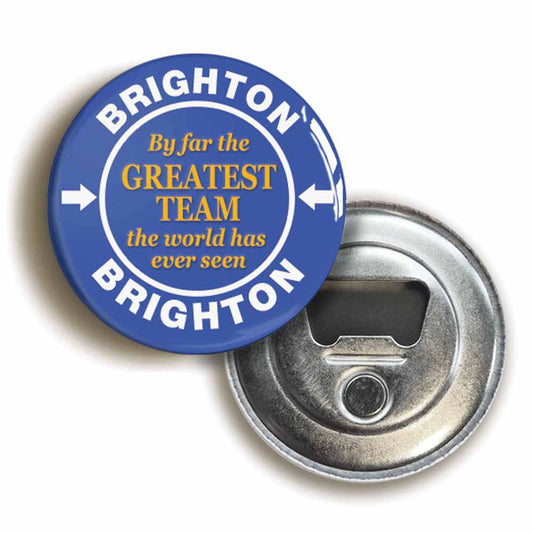 A picture of a bottle opener fridge magnet