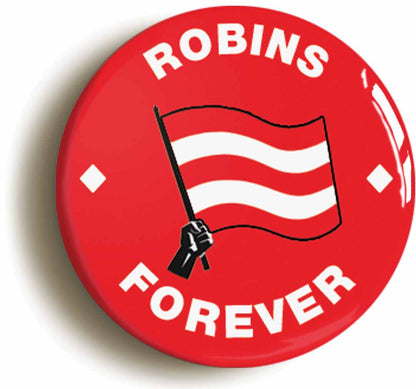 A picture of a button badge
