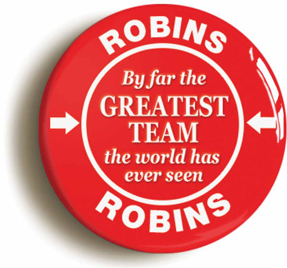 A picture of a button badge