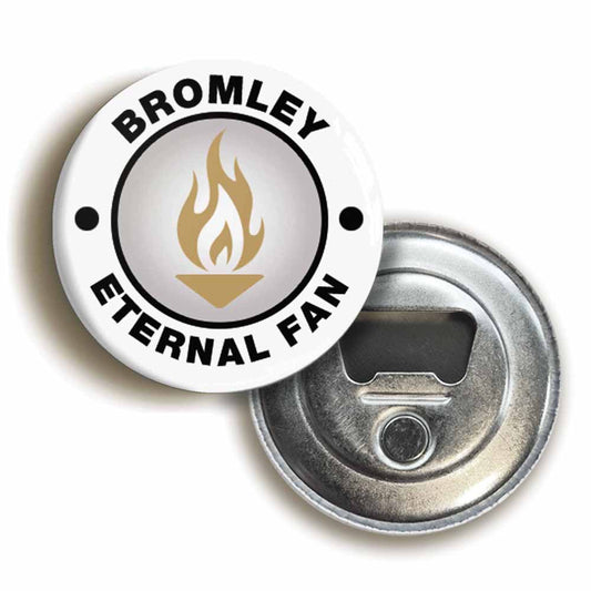A picture of a bottle opener fridge magnet