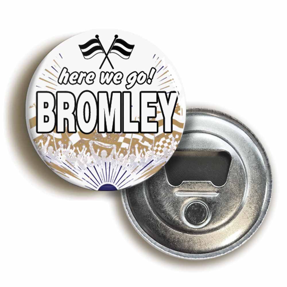 A picture of a bottle opener fridge magnet