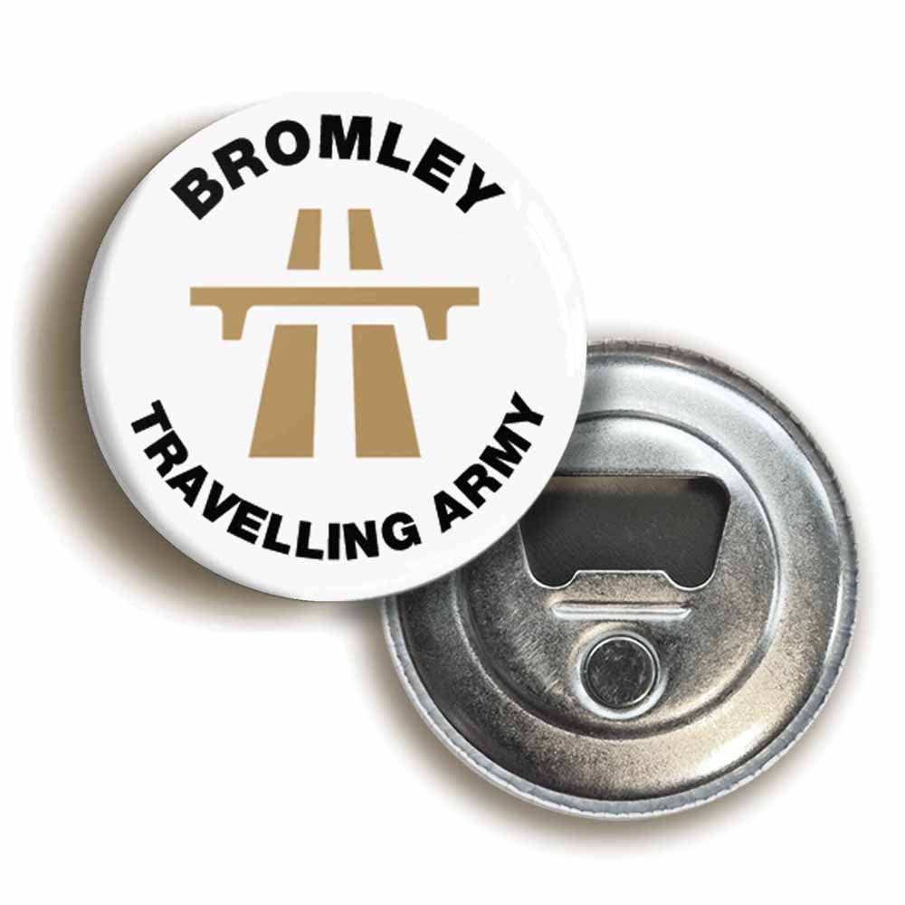 A picture of a bottle opener fridge magnet