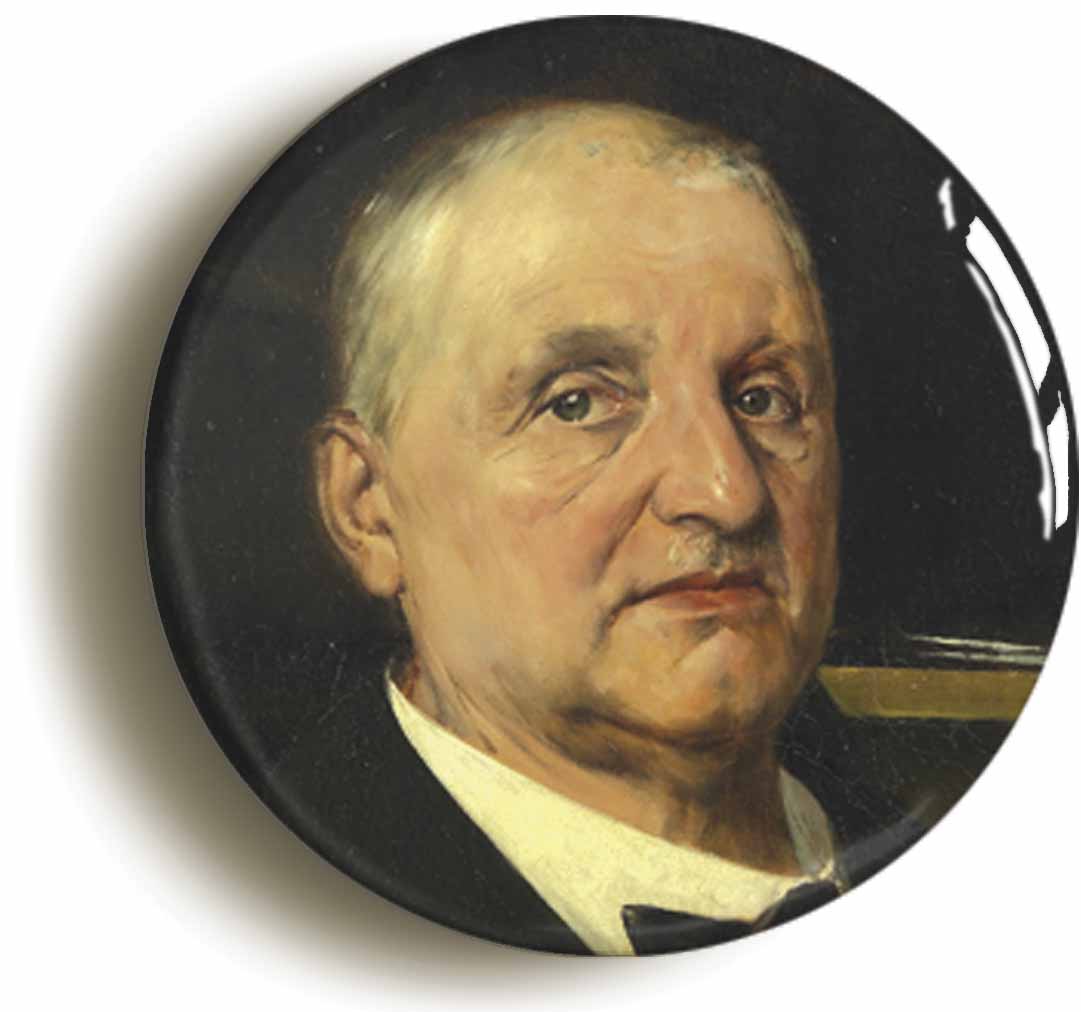 A picture of a button badge
