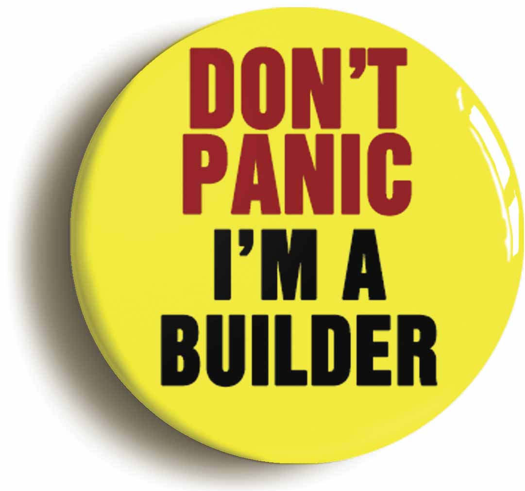 A picture of a button badge