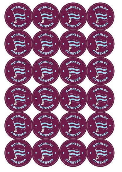 A picture of an A4 sheet of matte paper stickers