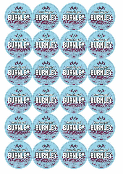A picture of an A4 sheet of matte paper stickers