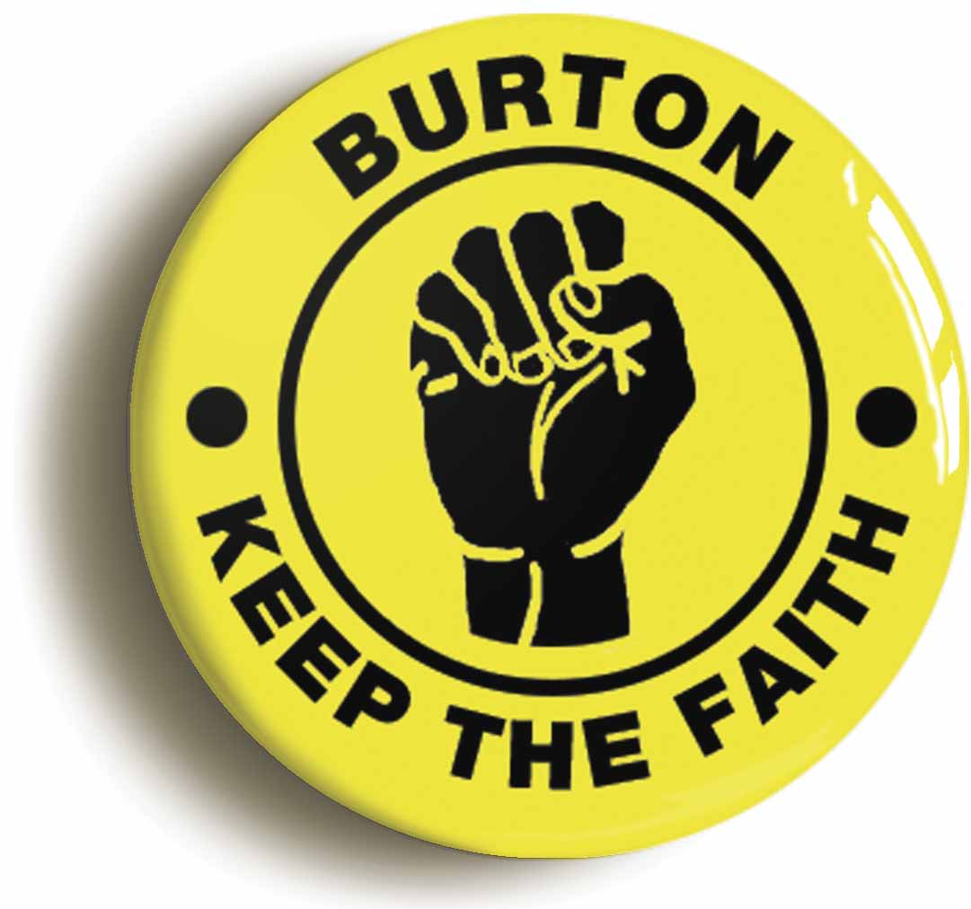 A picture of a button badge