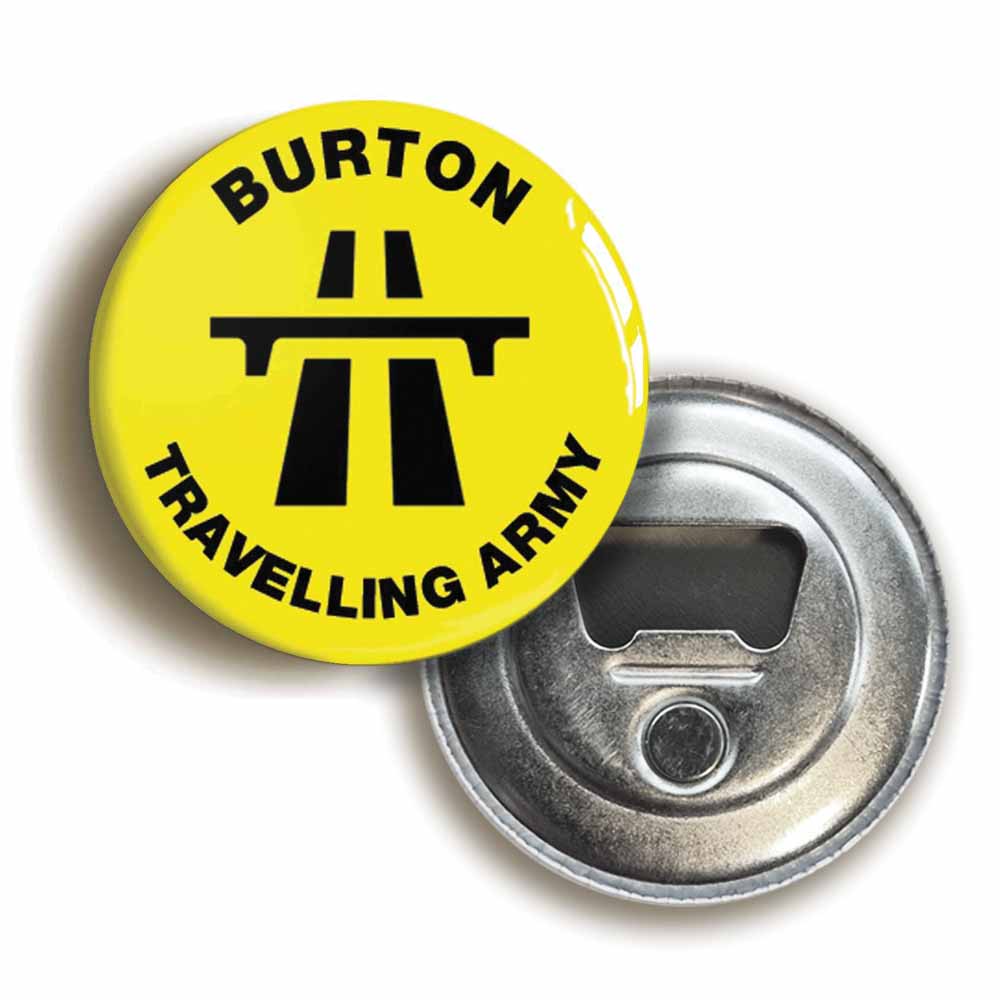 A picture of a bottle opener fridge magnet
