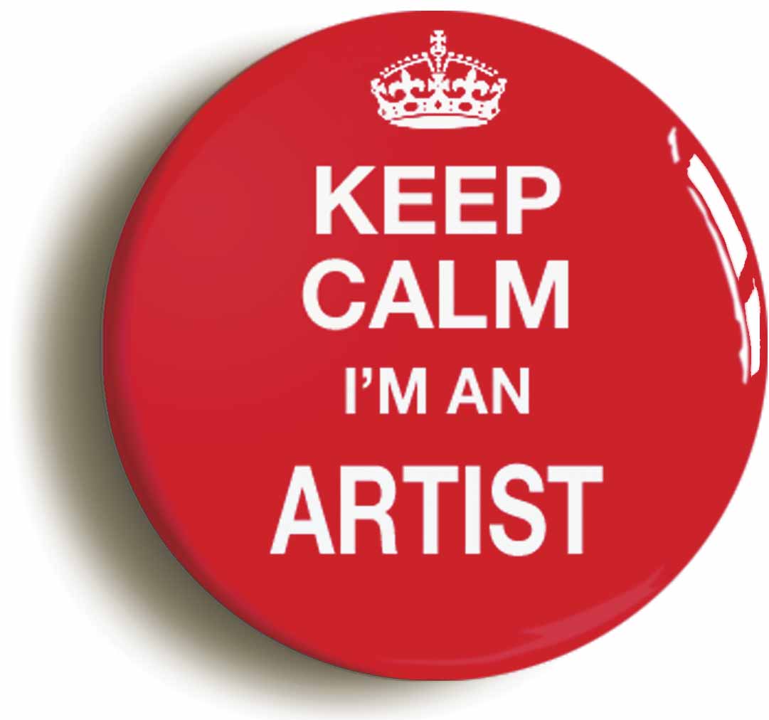 A picture of a button badge