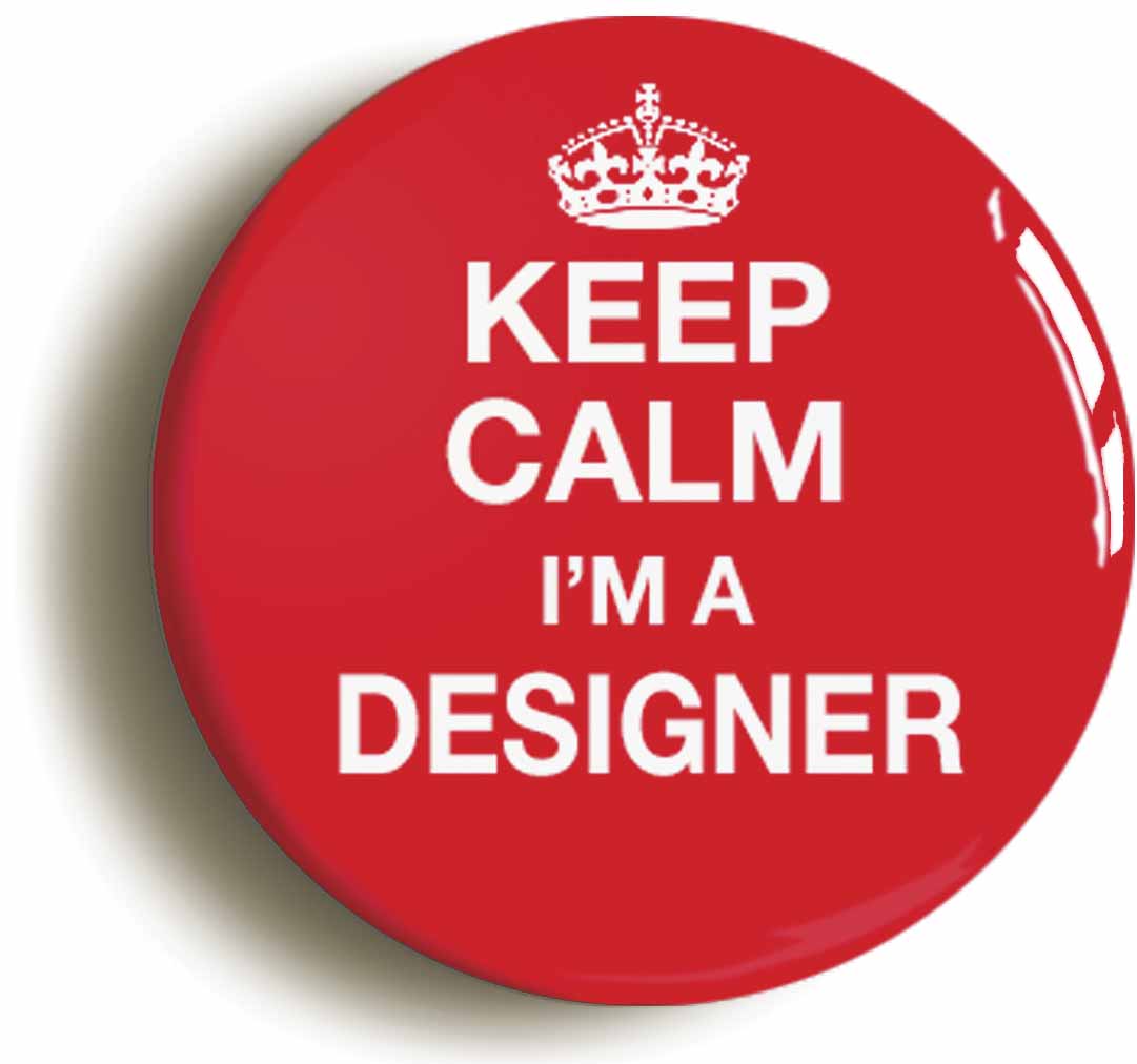 A picture of a button badge