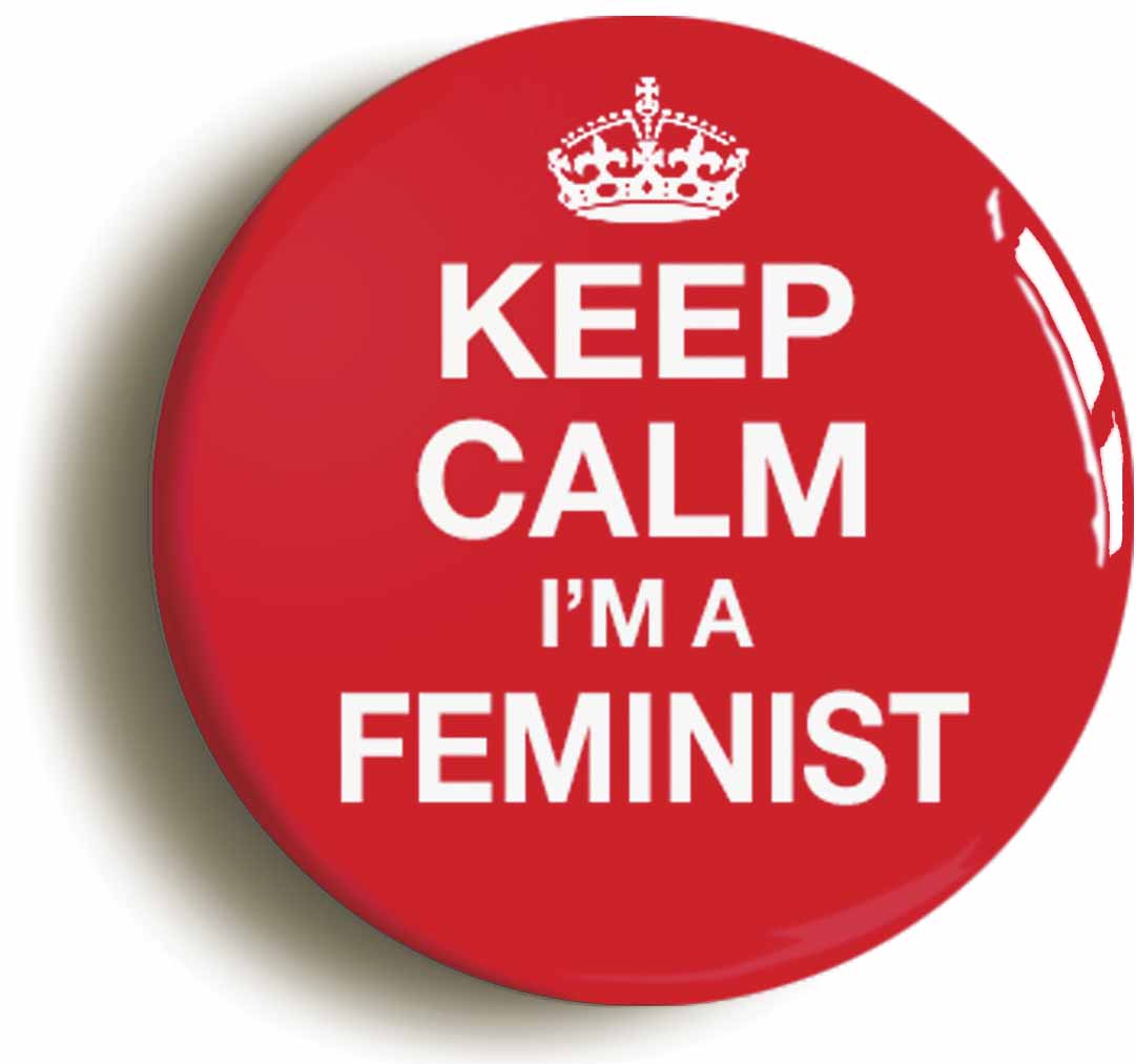 A picture of a button badge