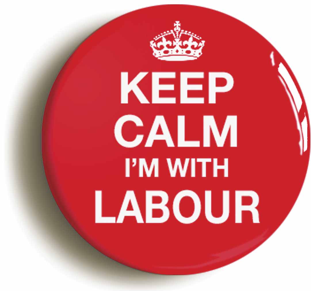 A picture of a button badge