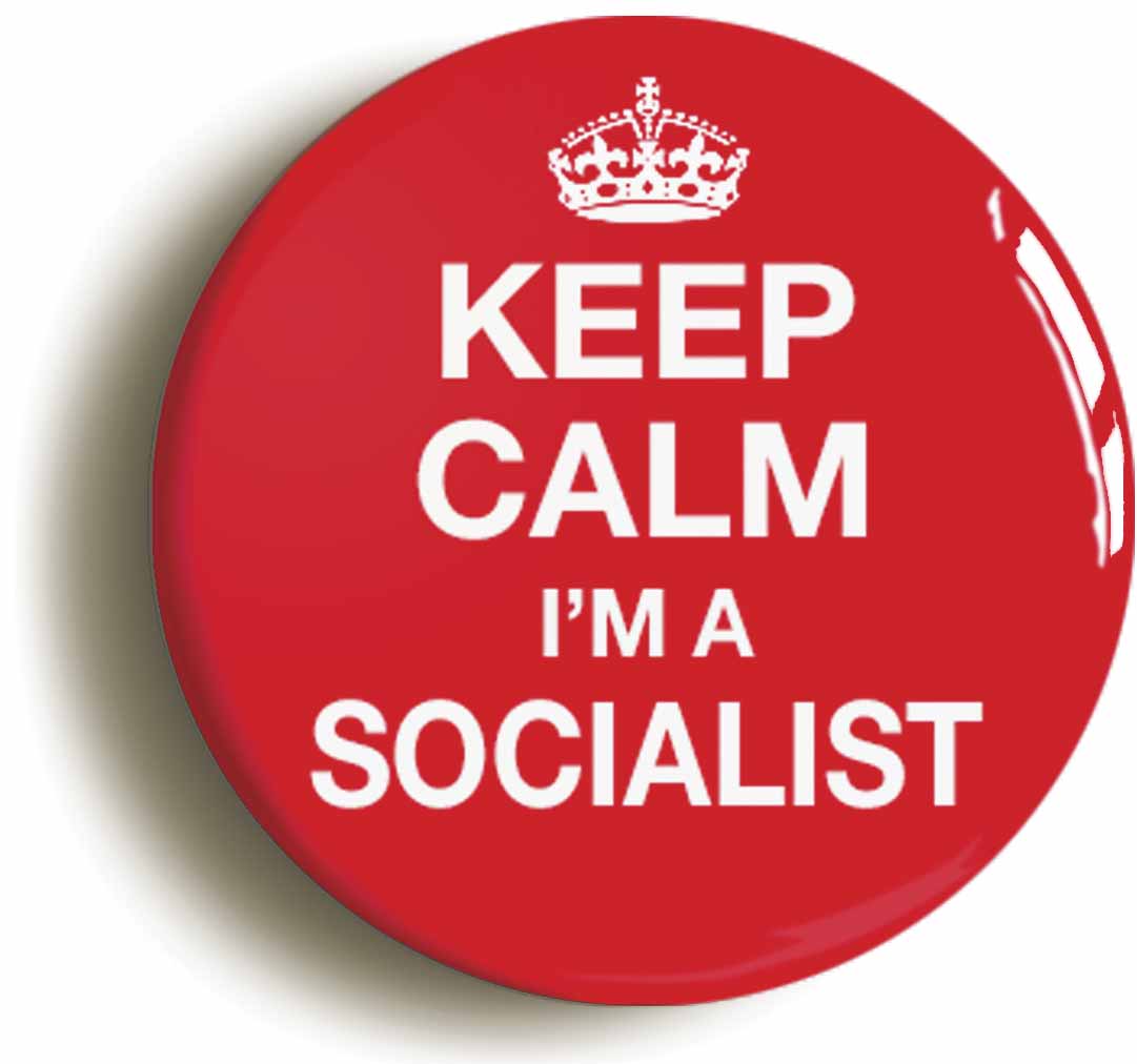 A picture of a button badge
