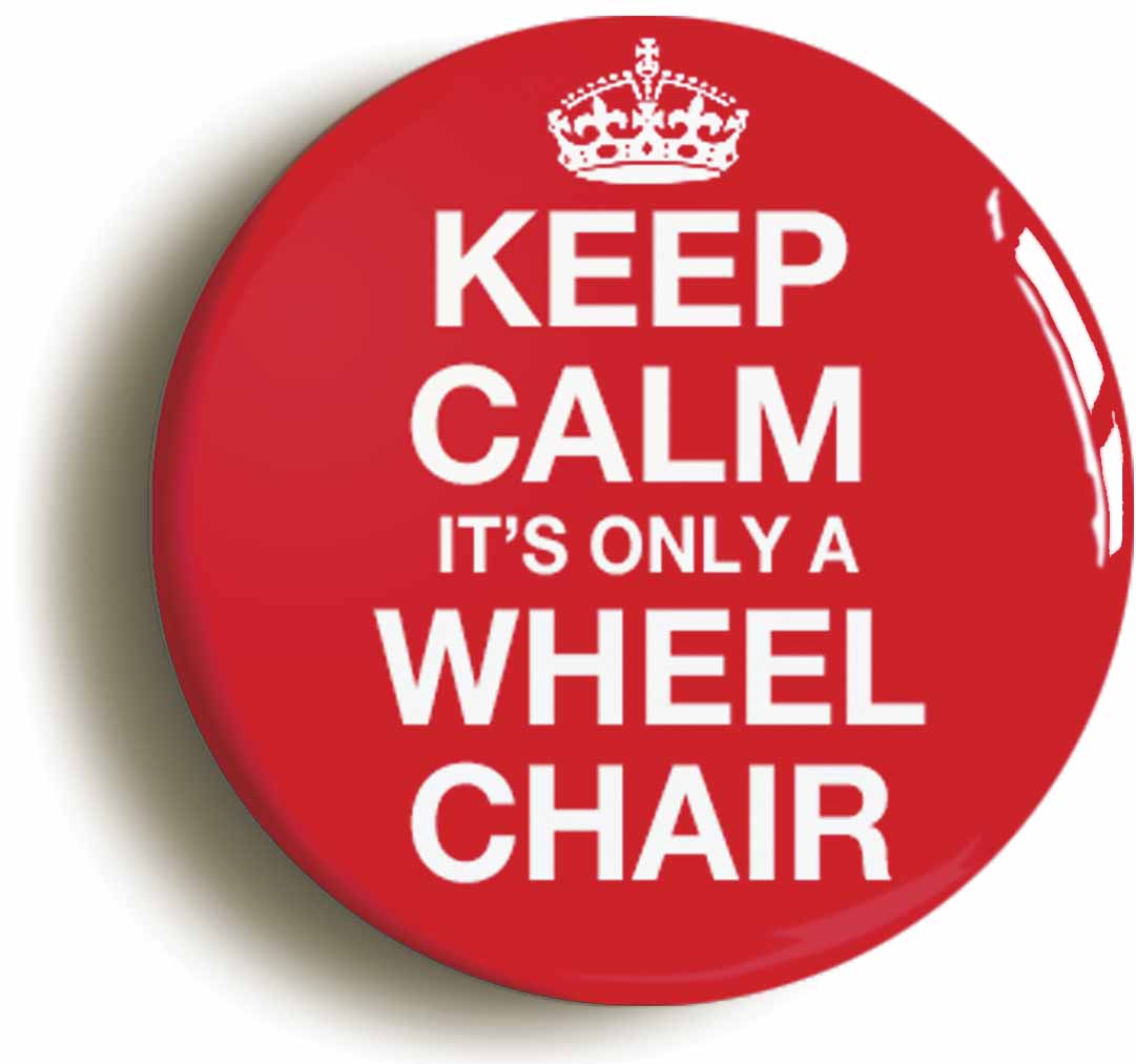 A picture of a button badge