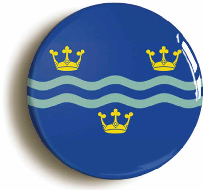 A picture of a button badge