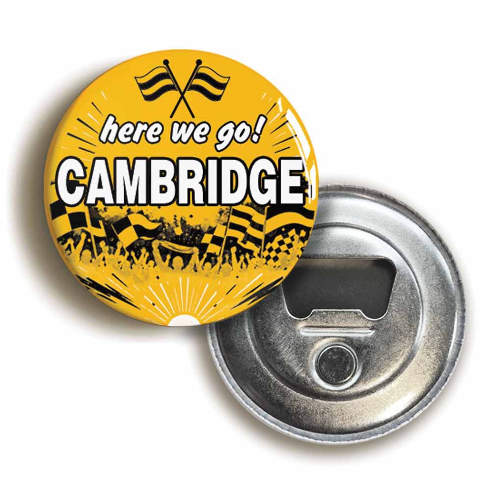 A picture of a bottle opener fridge magnet