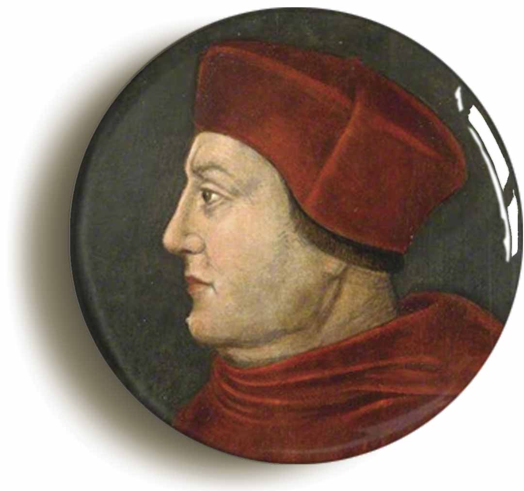 A picture of a button badge