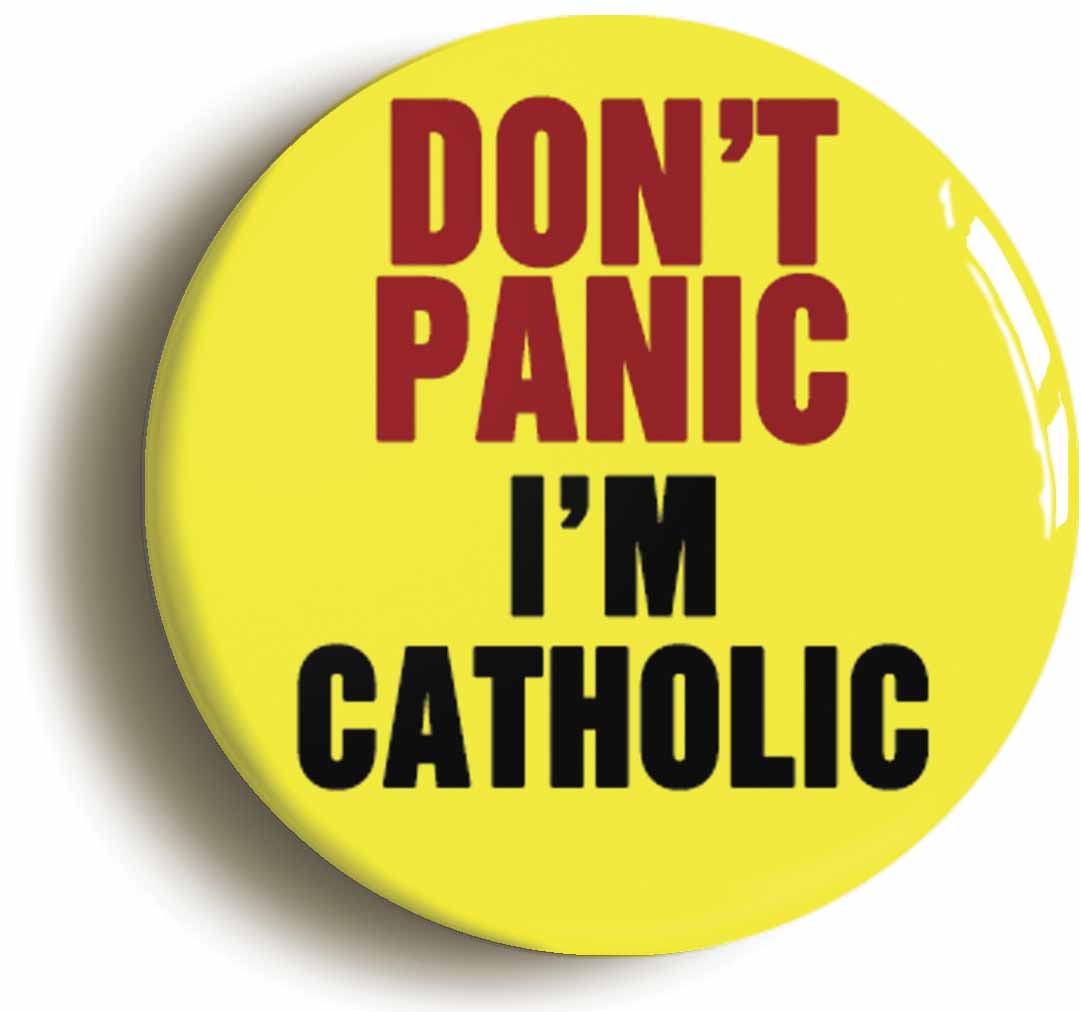 A picture of a button badge
