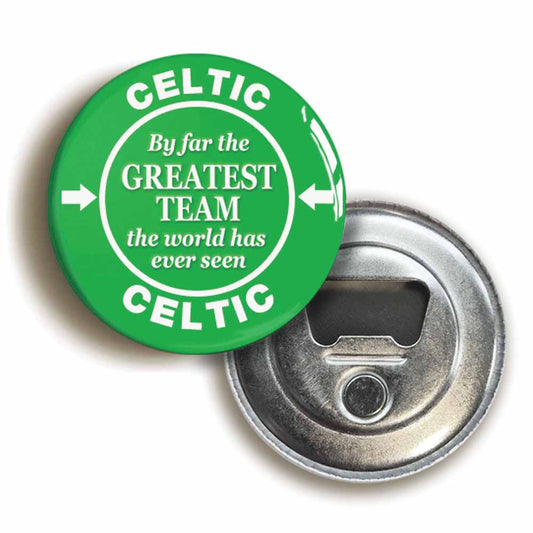 A picture of a bottle opener fridge magnet