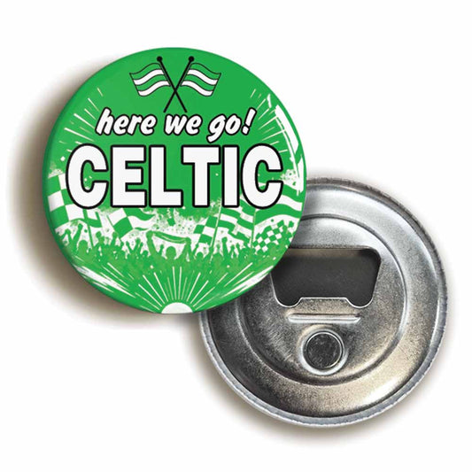 A picture of a bottle opener fridge magnet