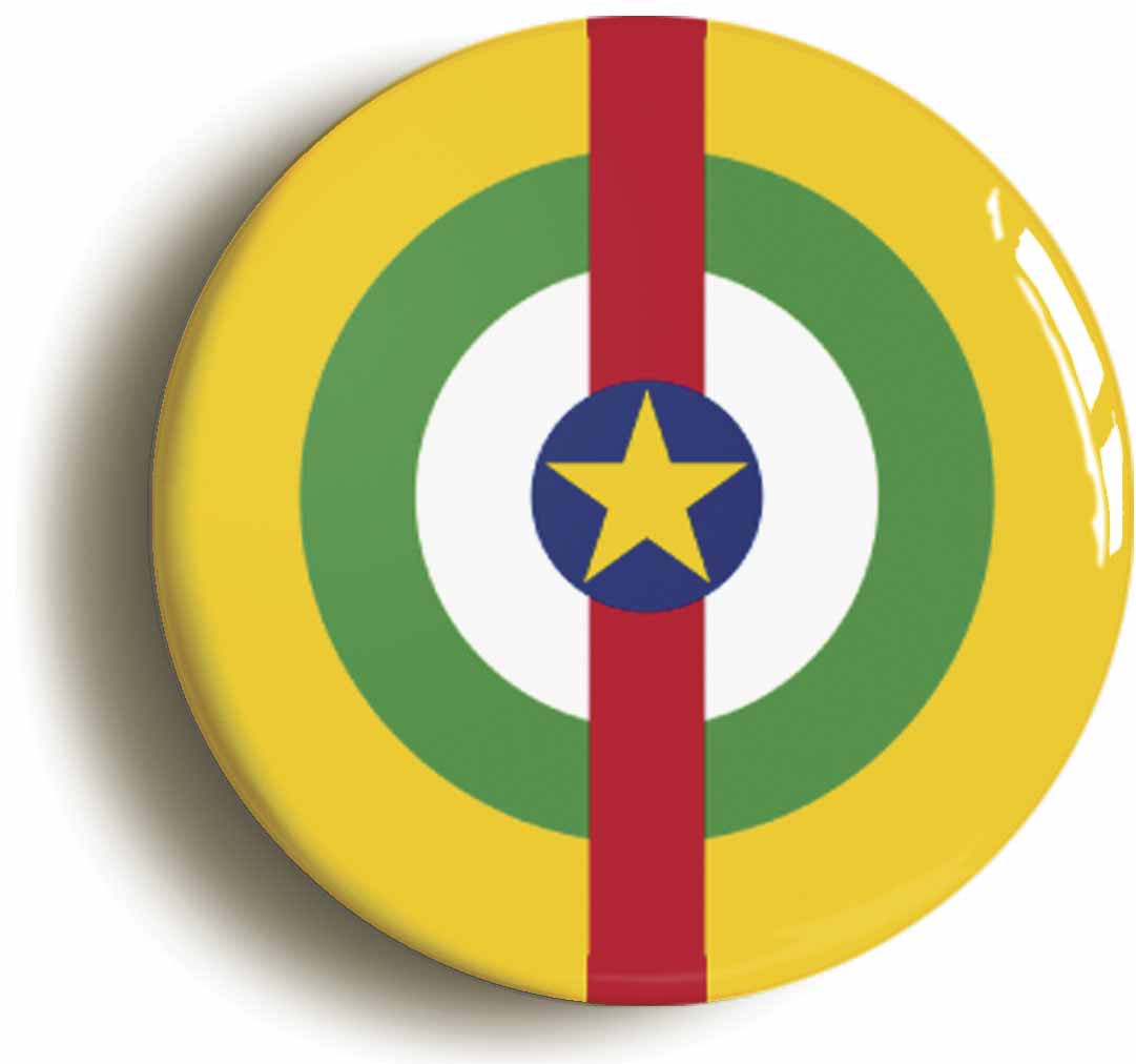 A picture of a button badge