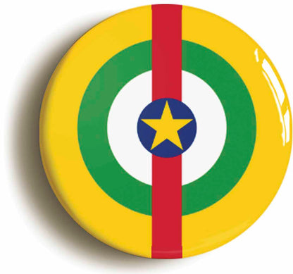 A picture of a button badge