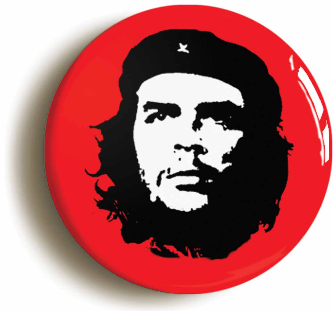 A picture of the front of the product, titled Che Guevara Left Revolutionary Button Pin Badge