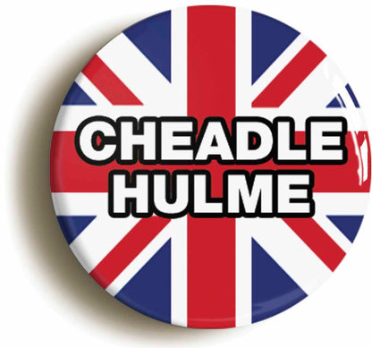 A picture of a button badge