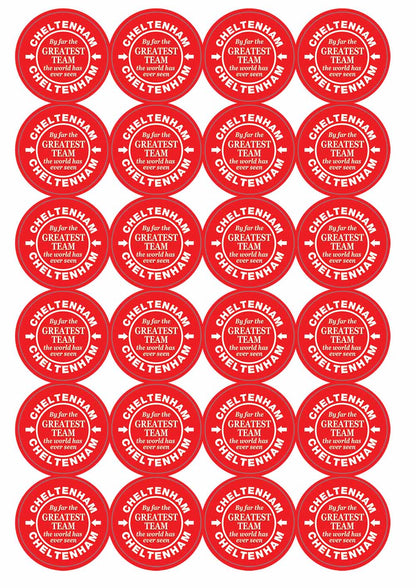 A picture of an A4 sheet of matte paper stickers