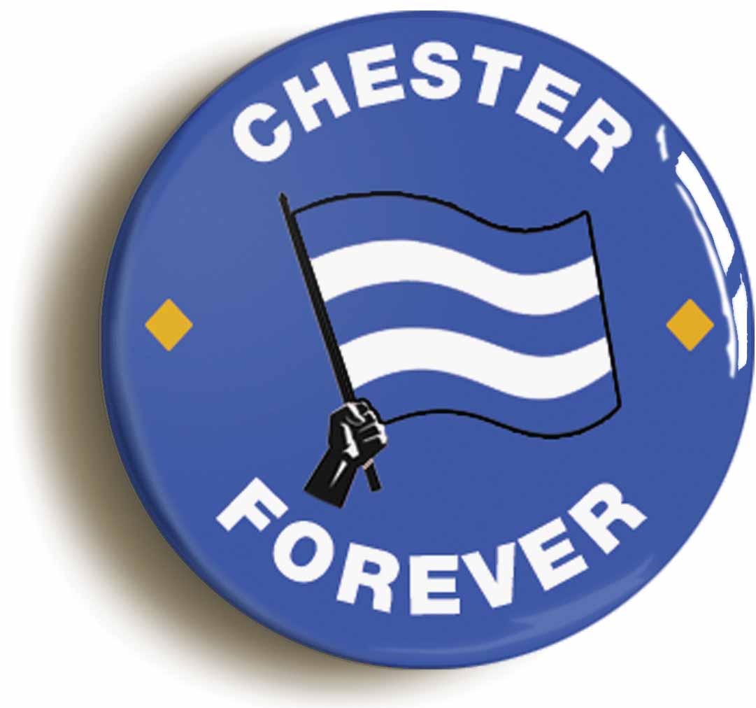 A picture of a button badge