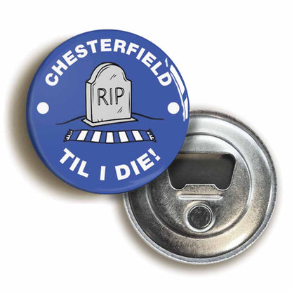 A picture of a bottle opener fridge magnet
