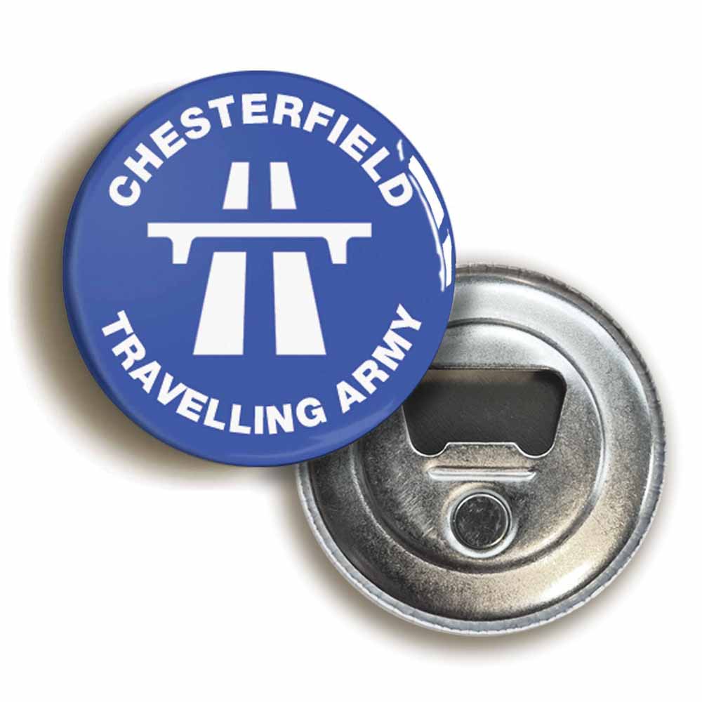 A picture of a bottle opener fridge magnet
