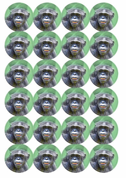 A picture of an A4 sheet of matte paper stickers