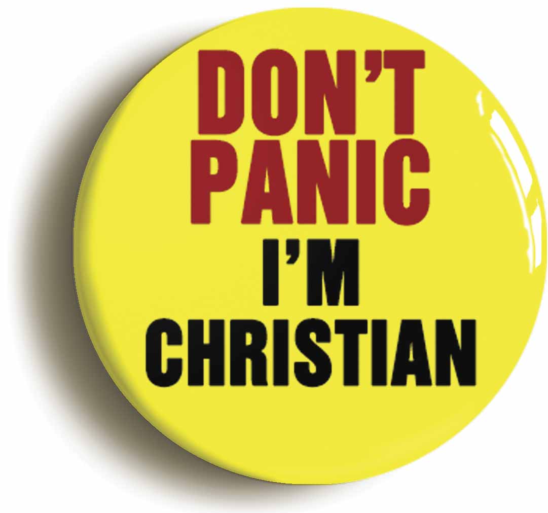 A picture of a button badge