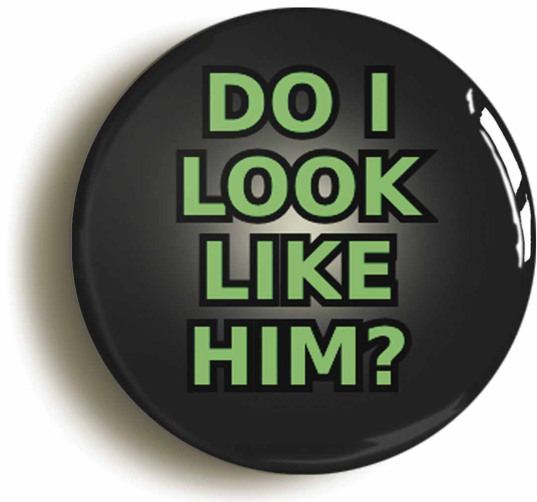A picture of a button badge