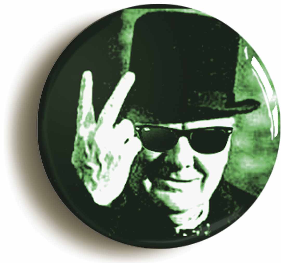A picture of a button badge