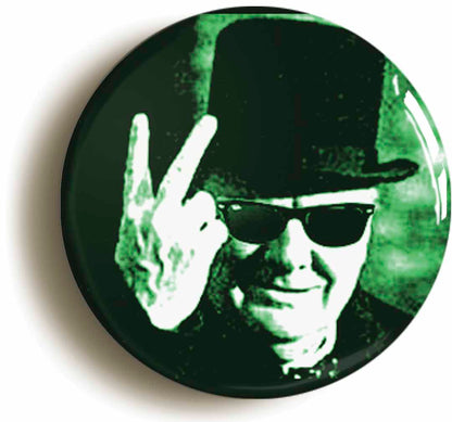 A picture of a button badge