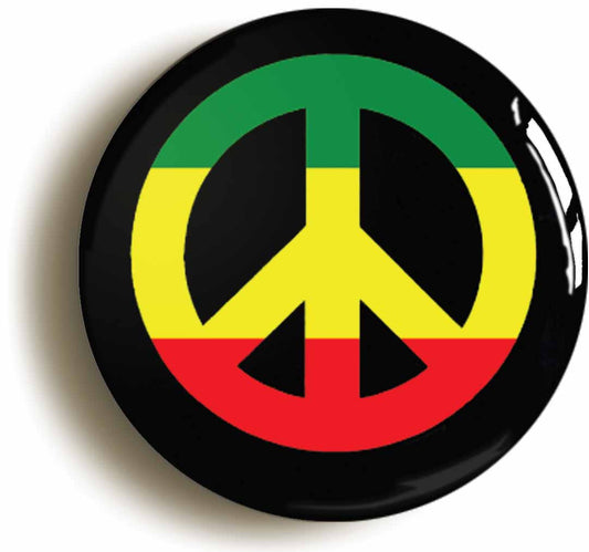 A picture of the front of the product, titled CND Reggae Circular 50mm Fridge Magnet