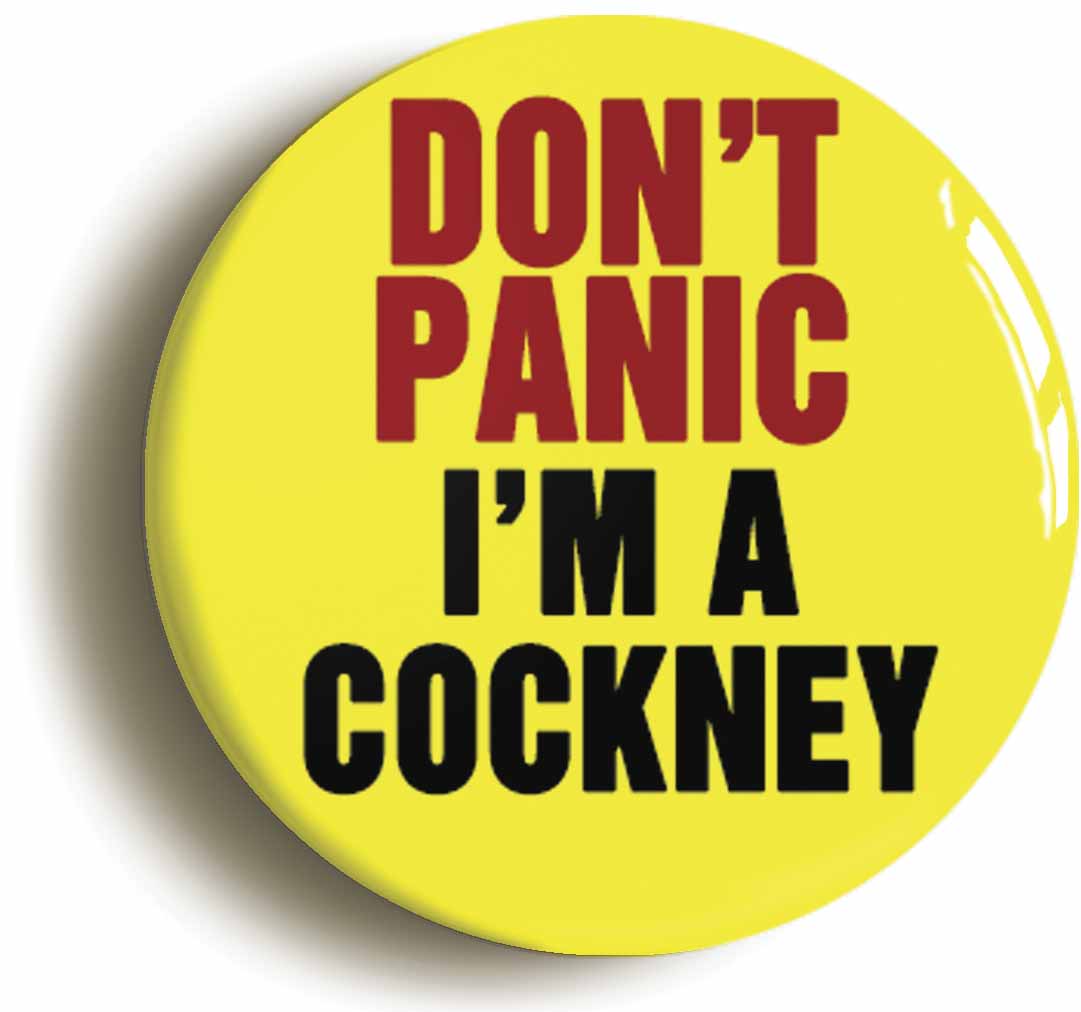 A picture of a button badge