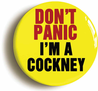 A picture of a button badge