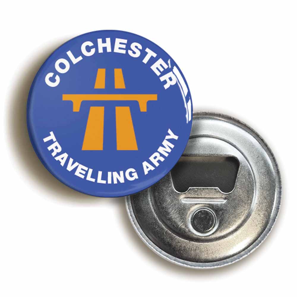 A picture of a bottle opener fridge magnet