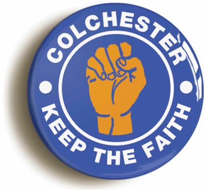 A picture of a button badge