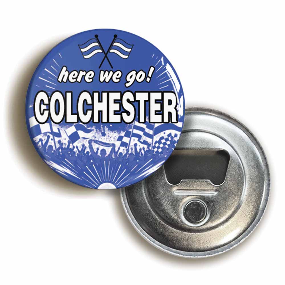 A picture of a bottle opener fridge magnet