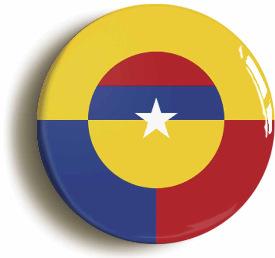 A picture of a fridge magnet
