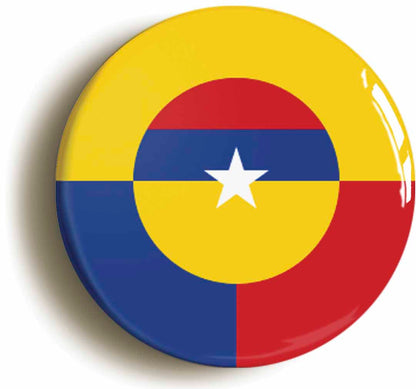 A picture of a button badge
