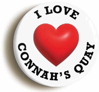 A picture of a button badge