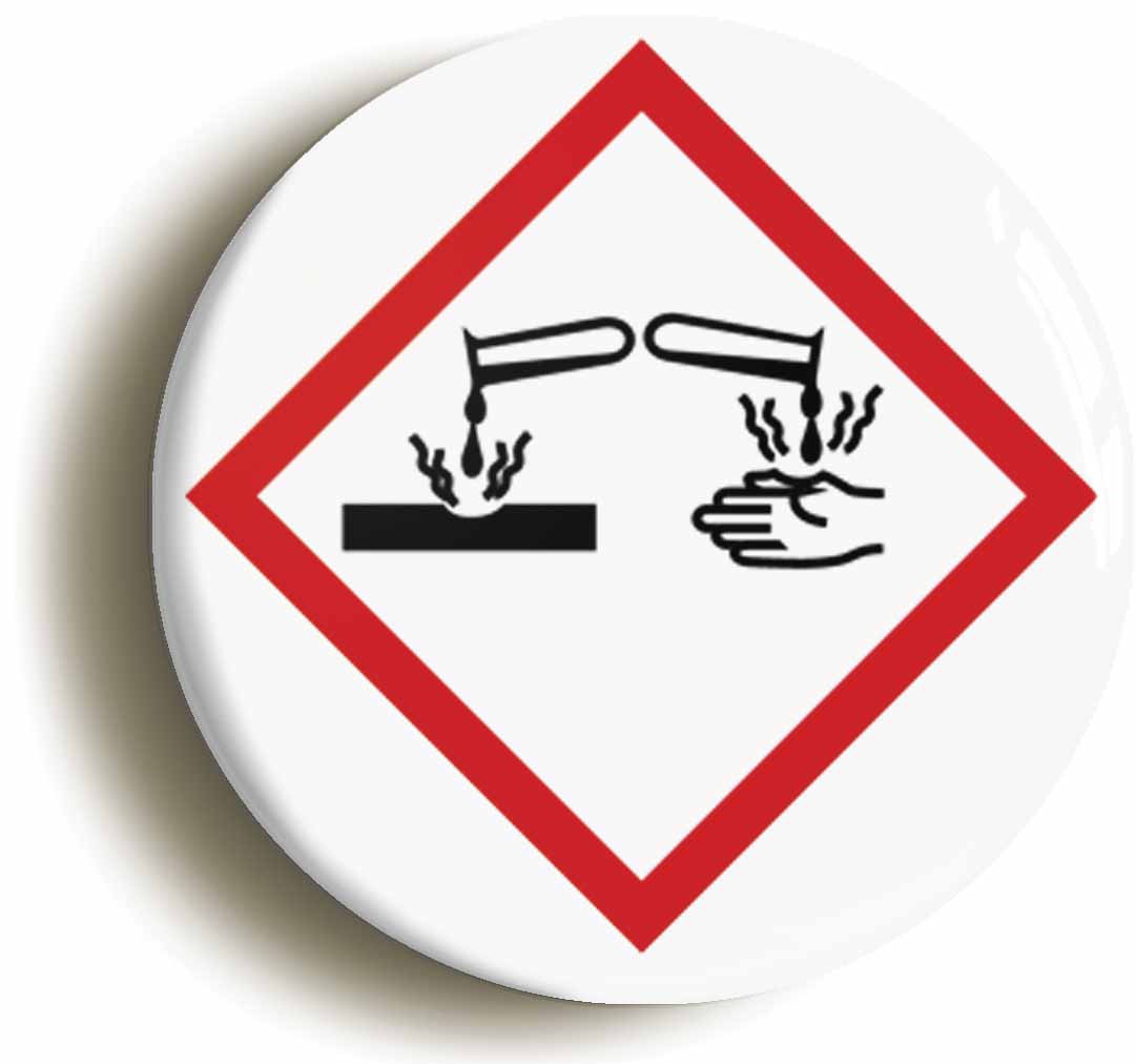 A picture of a button badge