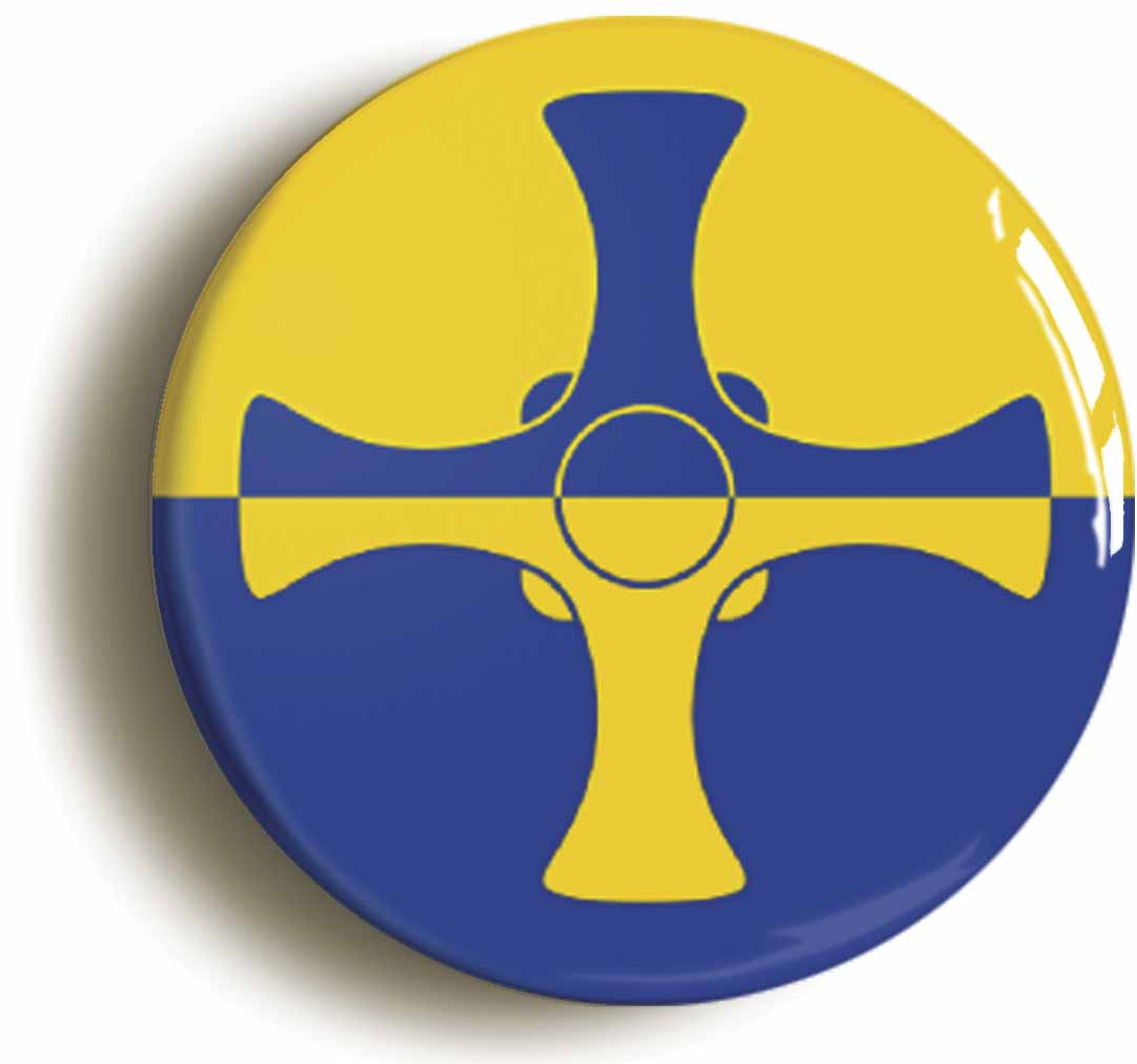 A picture of a button badge