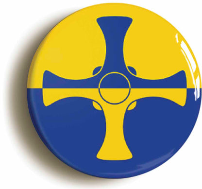 A picture of a button badge